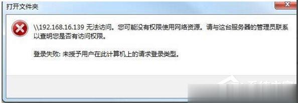 Win10提示“未授予用户在此计算机上的请求登录类型”怎么办?