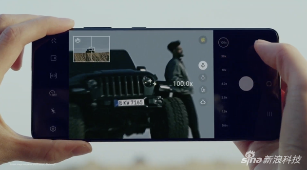 三星S21 Ultra 5G支持最高100倍变焦