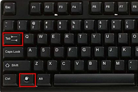 Win10系统如何切换界面组合键(1)